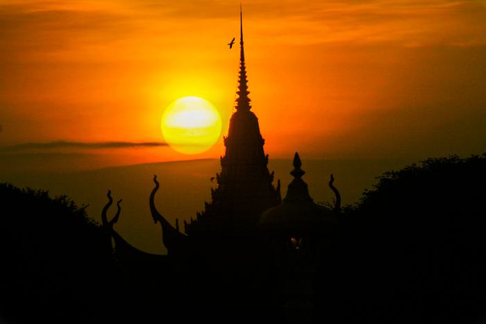 Cambodia — Sunset