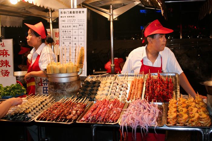 China — Beijing Evenings 2005 - Street Scenes