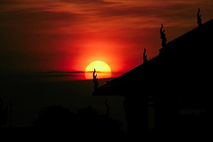 Cambodia — Sunset
